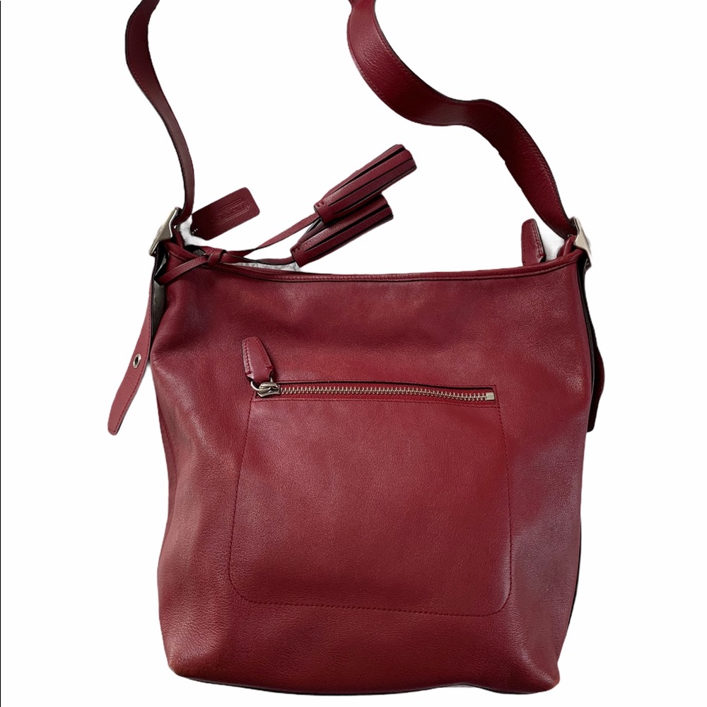 ❌SOLD❌Coach Legacy Duffel Shoulder Bag - Red - Picture 5 of 16